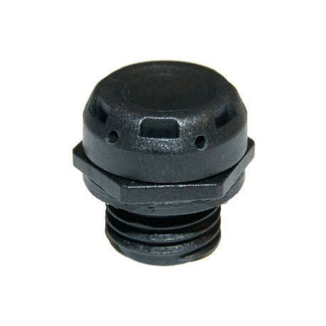 EVPS 12/B 10102370 WISKA Tappo compensatore nero VentPLUG RAL 9005, IP69K, filetto M12