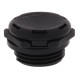 EVPS 20/B 10106595 WISKA VentPLUG preto compensando rolha RAL 9005, IP69K, fio M20