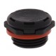 EVPS 20/B HF 10106619 WISKA VentPLUG High Flow Black RAL 9005, IP69K Compensating Cap, M20 Thread