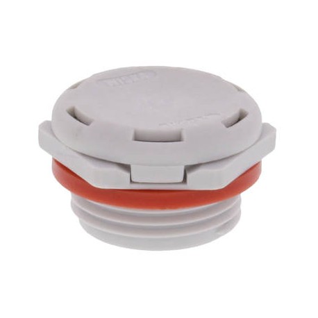 EVPS 20/GL HF 10106615 WISKA VentPLUG Alta Vazão preta compensando rolha RAL 7035, IP69K, M20 thread