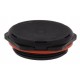 EVPS 40/B HF 10106621 WISKA Spina di compensazione nera ad alto flusso VentPLUG RAL 9005, IP69K, filetto M40