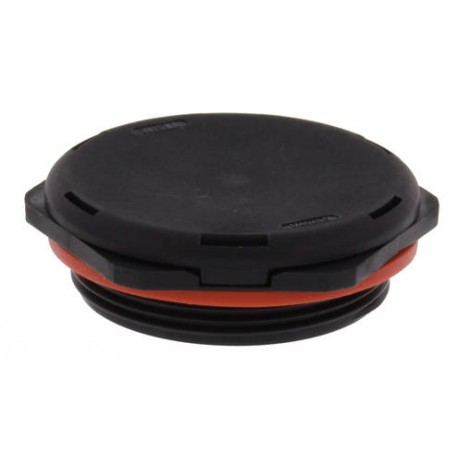 EVPS 40/B HF 10106621 WISKA Spina di compensazione nera ad alto flusso VentPLUG RAL 9005, IP69K, filetto M40