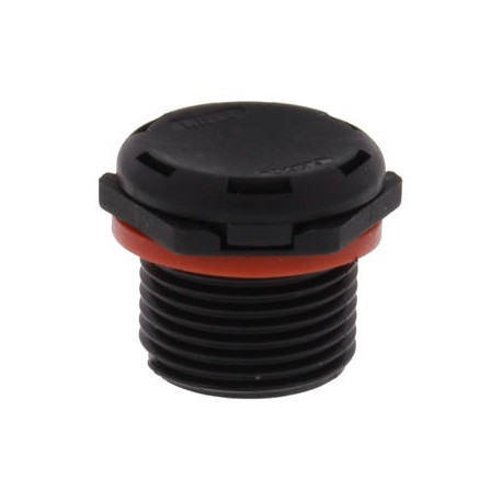 EVPS-L 20/B HF 10106620 WISKA VentPLUG High Flow black RAL 9005, IP69K compensating cap, M20 long thread