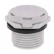 EVPS-L 20/GL 10106592 WISKA Tappo compensatore nero VentPLUG RAL 7035, IP69K, filettatura lunga M20