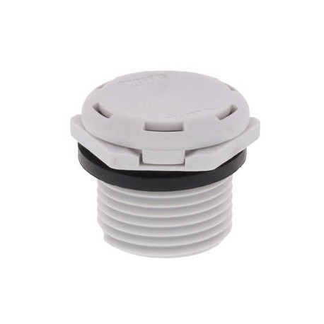 EVPS-L 20/GL 10106592 WISKA VentPLUG black compensating cap RAL 7035, IP69K, M20 long thread