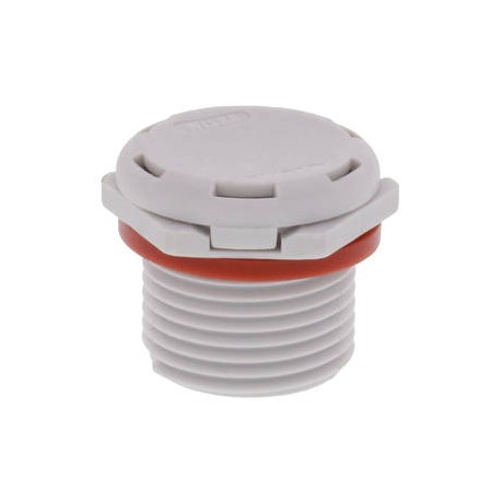 EVPS-L 20/GL HF 10106616 WISKA VentPLUG High Flow Black Compensating Cap RAL 7035, IP69K, Long Thread M20