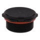 EVPS-L 40/B HF 10106622 WISKA VentPLUG High Flow black RAL 9005, IP69K compensating cap, M40 long thread