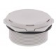 EVPS-L 40/GL 10106594 WISKA Tappo compensatore nero VentPLUG RAL 7035, IP69K, filetto lungo M40