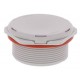 EVPS-L 40/GL HF 10106618 WISKA VentPLUG High Flow nero RAL 7035, tappo di compensazione IP69K, filetto lungo..