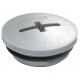 EVSG-ORD 50/G 10064656 WISKA Cappuccio rotondo grigio scuro RAL 7001, filetto PA IP68 M50