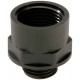 EX-KEM 50/63 10064747 WISKA Ingrandimento esagonale. PA nero "ATEX" IP66, interno del filetto. Int filettato..