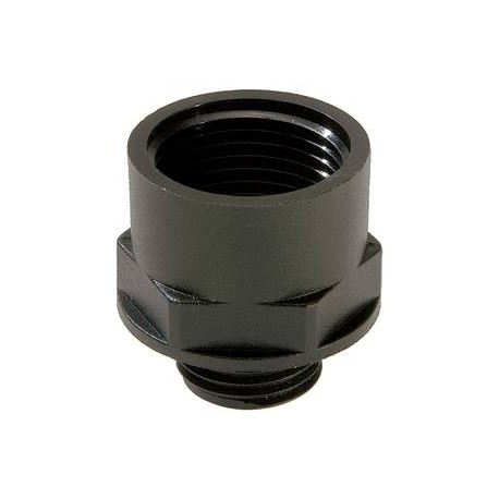 EX-KEM 50/63 10064747 WISKA Sechseckige Vergrößerung. Black PA "ATEX" IP66, Gewinde ext. M50 Gewinde int. M63