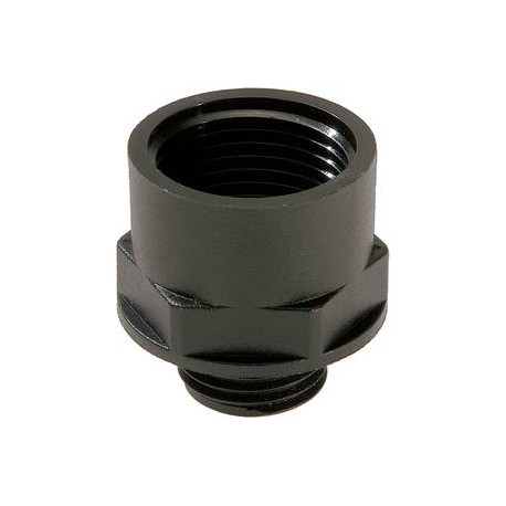 EX-KRM 16/12 10064720 WISKA Redução hexagonal. Black PA "ATEX" IP66, ramal de rosca. M16 roscado int. M12
