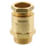 EX-KVM-24-W-16 10030012 WISKA Ghiandole cavi metalliche "ATEX", DIN 89280 "W" IP54, vanno da 14 a 16,5 mm, f..