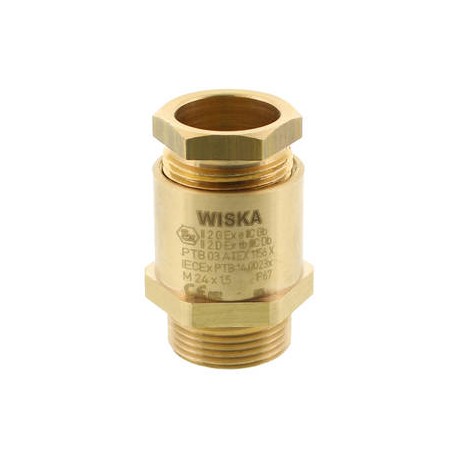 EX-KVM-24-W-16 10030012 WISKA Glandes métalliques câble « ATEX », DIN 89280 « W » IP54, vont de 14 à 16,5 mm..