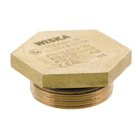 EX-VSM 32 10030205 WISKA Hexagonal blind plug. metal "ATEX" DIN 89284, IP54 thread M32