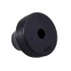 FD 40/B 50062896 WISKA Passe de parede cônico, RAL 9005 preto, IP66/67 para DN40, variam de 19 a 28mm.