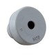 FD 40/G 50062775 WISKA Passaggio a parete conico, grigio scuro RAL 7001, IP66/67 per DN40, vanno da 19 a 28 ..