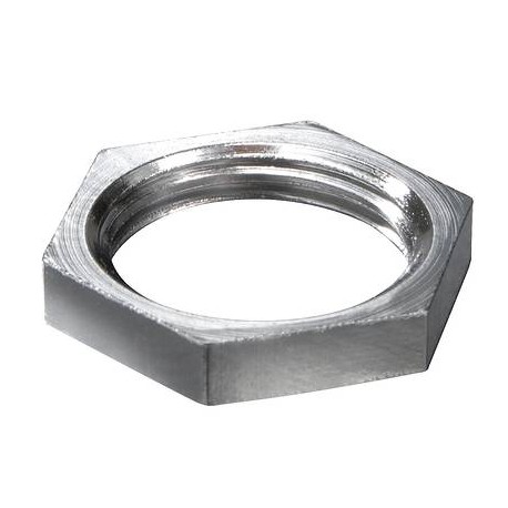 GM 72/cr 10012075 WISKA Gegenmutter, Messing verchromt, nach DIN 89280, M72