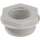 KRM 32/16 10063583 WISKA Redutor de rosca cinza claro RAL 7035, rosca externa PA M32, interior M16