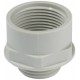 KRP 11/9 10063606 WISKA Light grey thread reducer RAL 7035, PA outer thread Pg.11, interior Pg.09