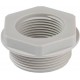 KRP 16/9 10063610 WISKA Light grey thread reducer RAL 7035, PA outer thread Pg.16, interior Pg.13