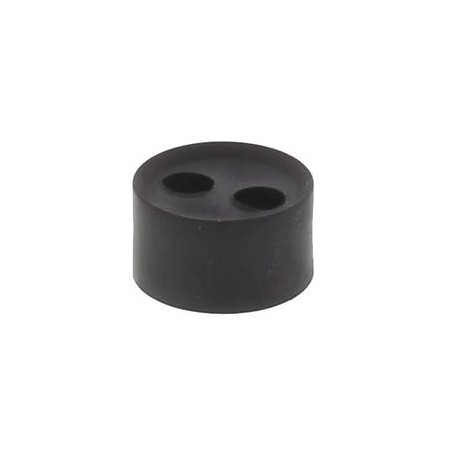 MFD 25/02/060 10060452 WISKA IP66 Mehrkabeldichtung für M25-Presse, 2 Kabel von 4,0 mm bis 6,0 mm