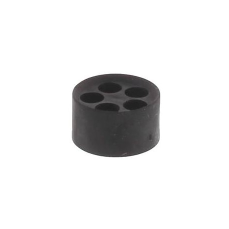 MFD 25/05/056 10102023 WISKA IP66 multi-cable gasket for M25 press, 5 cables from 4.5mm to 5.6mm