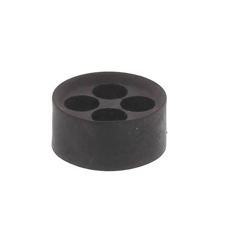 MFD 32/04/080 10064950 WISKA IP66 multi-cable gasket for M32 press, 4 cables from 6.0mm to 8.0mm