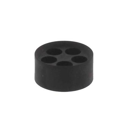 MFD 32/05/070 10101140 WISKA IP66 Mehrkabeldichtung für M32-Presse, 5 Kabel von 5,0 mm bis 7,0 mm