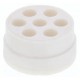 MFD 40/02/120-01/070 RW 10105546 WISKA Guarnizione multi-cavo IP66 per pressa M40, 2 cavi da 10,0 mm a 12,0 ..