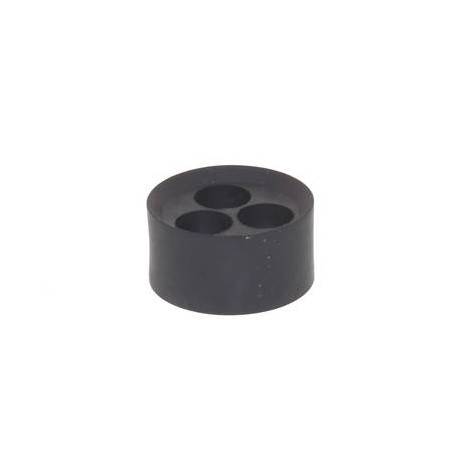 MFD 40/03/125 10102054 WISKA IP66 multi-cable gasket for M40 press, 3 cables from 11.5mm to 12.5mm