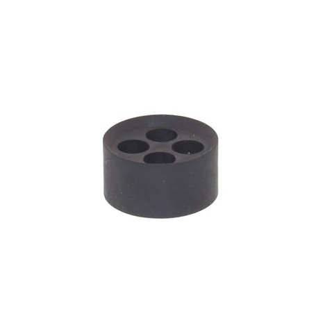 MFD 40/04/100 10101017 WISKA IP66 multi-cable gasket for M40 press, 4 cables from 8.0mm to 10.0mm