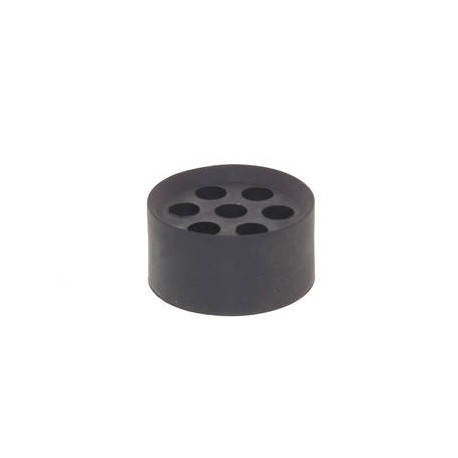 MFD 40/07/070 10064348 WISKA IP66 multi-cable gasket for M40 press, 7 cables from 5.0mm to 7.0mm