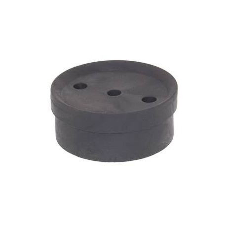 MFD 63/03/065 10101201 WISKA IP66 Mehrkabeldichtung für M50-Presse, 3 Kabel von 5,0 mm bis 6,5 mm