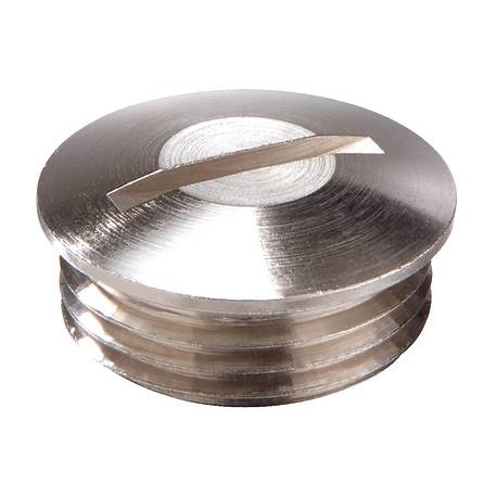 MVS 9 10062152 WISKA Tapón metálico IP54, rosca Pg.09