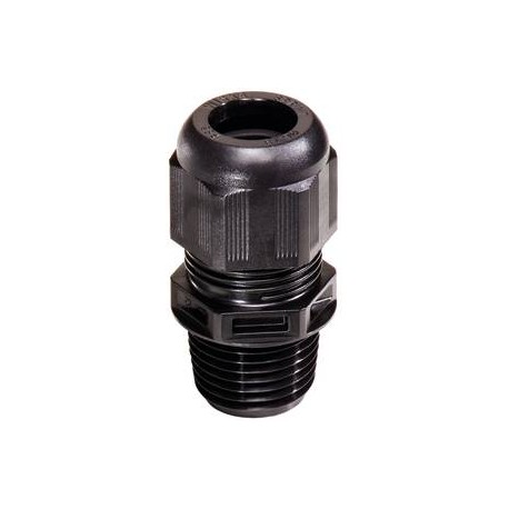NSKV 1 1/4/B 10061492 WISKA PA cable glands, black RAL 9005 IP68, range from 16.0mm to 28.0mm, NPT thread 1-..