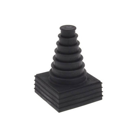 CDGS 15-34 HB BK 10108227 WISKA Guarnizione Conica per cavi da 15-34 mm, TPE 43,1x43,1 mm, UL94-HB, -40oC 12..