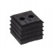 CDKG 2x4-5 HB BK 10108228 WISKA Guarnizione aperta per 2 cavi da 4-5 mm, TPE 20,7x20,7 mm, UL94-HB, -40oC 12..