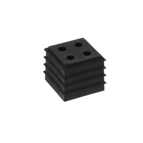 CDKG 4x3-4 HB BK 10108231 WISKA Guarnizione aperta per cavi da 4 cavi da 3-4 mm, TPE 20,7x20,7 mm, UL94-HB, ..