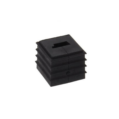 CDKG/1xASI HB BK 10108232 WISKA Open gasket for 1 ASI cable, 20.7x20.7mm TPE, UL94-HB, -40oC 120oC, RAL 9005