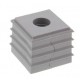 CDKG 7 V0 LG 10108240 WISKA Guarnizione aperta per cavi da 6-7 mm, TPE 20,7x20,7 mm, UL94-V0, -40oC 90oC, RA..