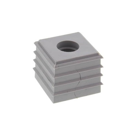 CDKG 11 V0 LG 10108244 WISKA Junta aberta para cabos de 10-11mm, 20.7x20.7mm TPE, UL94-V0, -40oC 90oC, RAL 7..