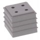 CDKG 4x3-4 V0 LG 10108271 WISKA Guarnizione aperta per cavi da 4 cavi da 3-4 mm, TPE 20,7x20,7 mm, UL94-V0, ..