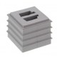 CDKG/2xASI V0 LG 10108273 WISKA Guarnizione aperta per 2 cavi ASI, TPE 20,7x20,7 mm, UL94-V0, -40oC 90oC, RA..