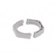 CMM 32 V0 LG 10108677 WISKA Dado aperto M32, poliammide UL94-V0, RAL 7035