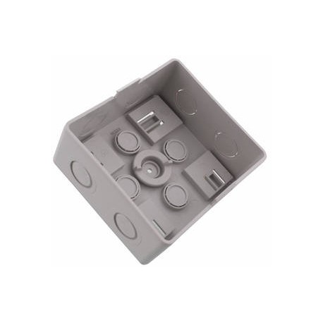 WHK 608U 10106020 WISKA Grundkasten WHK 608, RAL 7035, IP20, 105x95x52mm