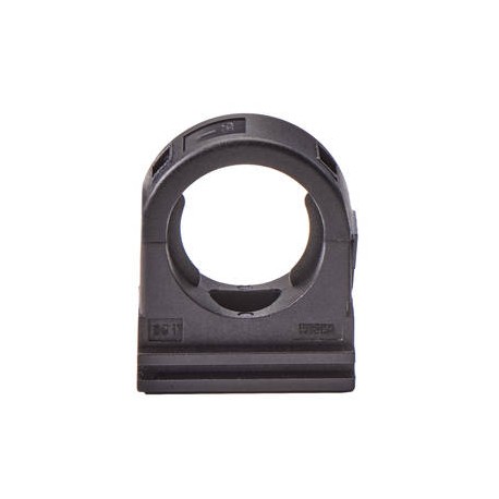 BCC-12/B 10106941 WISKA Porta clip PA nero + coperchio incorporato per tubo anellato DN12/16
