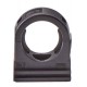 BCC-23/B 10106944 WISKA Suporte de clipe pa preto + tampa embutida para tubo de anel DN23/28