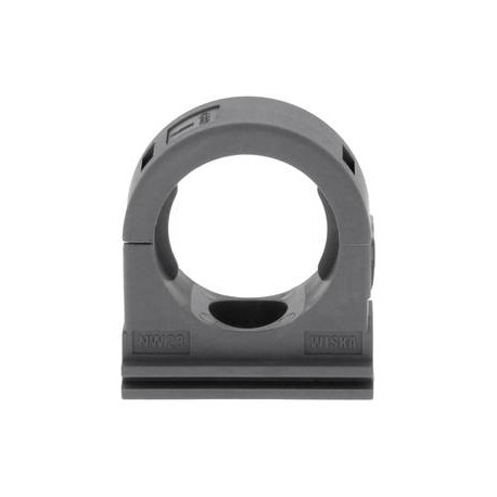 BCC-14/G 10106933 WISKA Porta clip PA grigio + coperchio incorporato per tubo anellato DN14/18